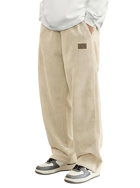 ZYRAA HYPE Pant for Men | Relaxed Fit Stretch Waist Trousers for Everyday Wear | Casual Trouser for Man