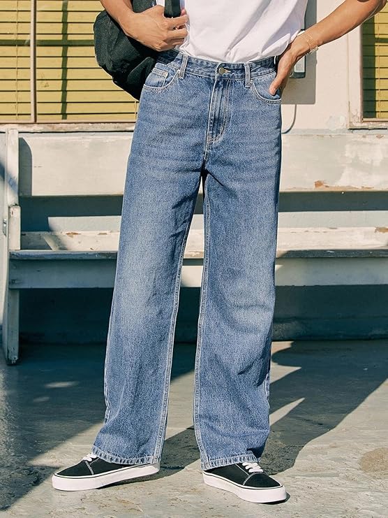 ZYRAA HYPE Men's Relaxed Fit Mid Rise Solid Straight Fit/Skinny Fit/Comfortable and Strechable Stylish Looking Jeans